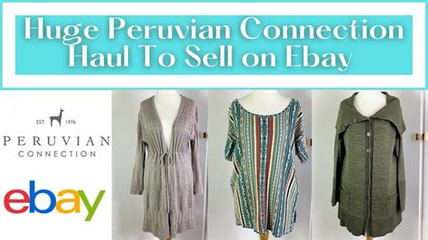 peruvian connection clothing ebay